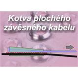 Armatura pro plochý závěsný kabel Mini LT Flat Drop