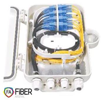 Box pro zakončení optických vláken pro 12 vláken