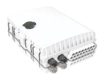 Box pro zakončení optických vláken pro 16 vláken