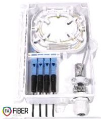 Box pro zakončení optických vláken pro 4 vlákna