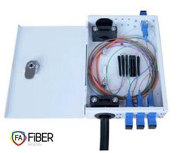 Box pro zakončení optických vláken pro 6 vláken