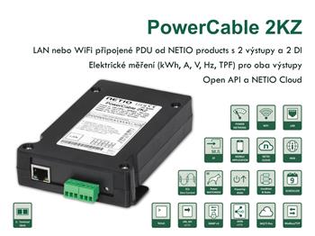 Chytré PDU NETIO PowerCable 2KZ