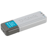 D-Link DWL-G122, USB Dongle Wireless AirPlus XtremeG 11/54