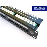 DATACOM Patchpanel 19", UTP, osazený, 48 x RJ45, Cat.5e, LSA, 2U