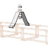 Držák DZM 3/100 pro žlab MERKUR 2