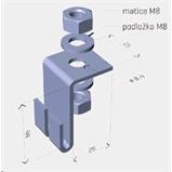 Držák DZM 6 pro žlab MERKUR 2