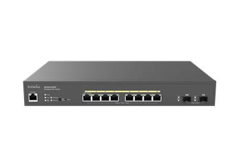 EnGenius ECS2510FP Multi-Gig Cloud Managed PoE Switch, 8x 2.5G port, 2x SFP+