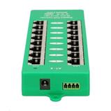 Gigabitový stíněný 8-portový PoE panel, 802.3af/at