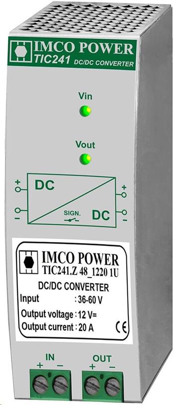 IMCO POWER TIC241.H 24_5403 měnič, 24V DC/54V DC, 162W