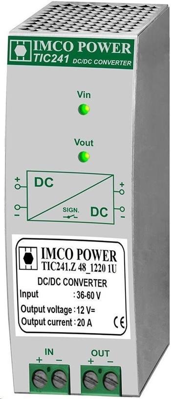IMCO POWER TIC241.H, DC/DC měnič, až 300W