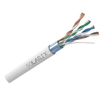 Instalační kabel Solarix CAT5E FTP PVC Eca 500m/cívka SXKD-5E-FTP-PVC