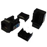 Keystone DATACOM pro konektor RJ-45, UTP, Cat.5e, (dual) mini černý