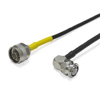 Koaxiální kabel TNC male 90°- N male, 2m