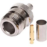 Konektor N female 6 mm, krimpovací