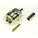 Konektor N-female na RG 174, krimpovací