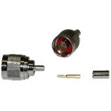 Konektor N male 6 mm pro RG-58, krimpovací
