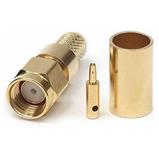 Konektor RSMA female 6 mm, krimpovací
