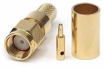 Konektor RSMA male 3 mm, krimpovací