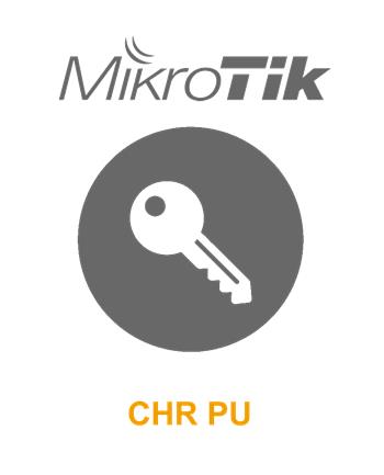 Licence MikroTik Cloud Hosted Router CHR PU (unlimited)