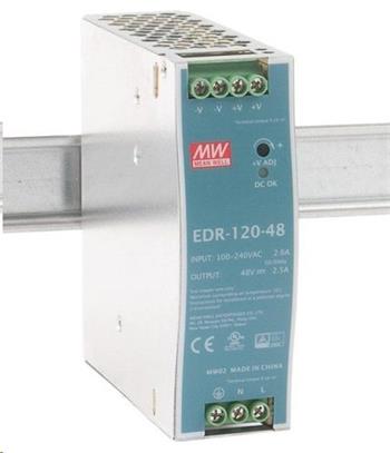 Mean Well EDR-120-48, Spínaný zdroj 48V/2,5A, 120W