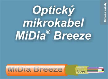MiDia Breeze 4 vl. AW FLEX, OD 2,4 mm, PA plášť