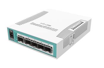 MikroTik RouterBOARD CRS106-1C-5S, 5x SFP + 1x Combo (SFP/ETH)