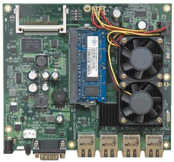 Mikrotik RouterBoard RB1000 512MB RAM, 1333 MHz, 4x Gigabit LAN, vč. L6