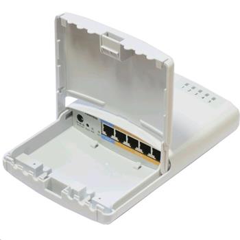 MikroTik RouterBOARD RB750P-PBr2 PowerBox, 5x LAN (4x PoE-OUT), Outdoor, ROS L4,