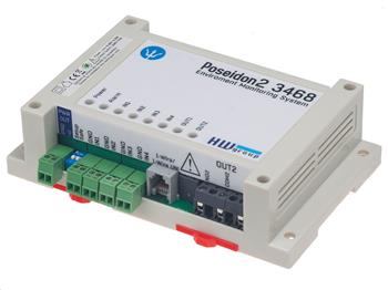 Monitorovací jednotka Poseidon2 3468 s relé 230V/10A