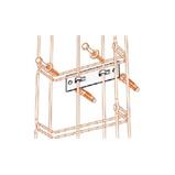 Nástěnný držák DZM 10 pro žlab MERKUR 2