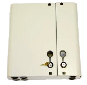 Nástěnný optický rozvaděč 24xST , kovový