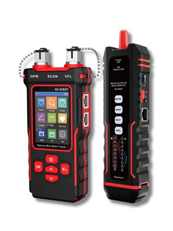 NOYAFA NF-859GT Optical Power Meter & VFL & Ethernet Tester