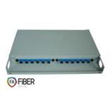 Optická vana, 19", 12x SC Simplex, fixní