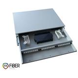 Optická vana, 19", 24x SC simplex, výsuvná, 1,5U