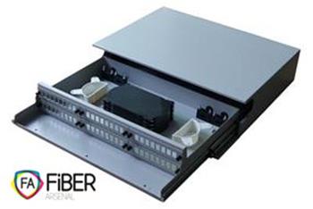 Optická vana, 19". 72x SC Simplex, výsuvná