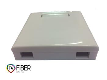 Optická zásuvka FA-FP000, 2x SC, 4x LC