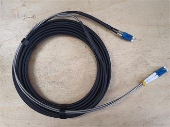 Optický kabel Fiber Arsenal, 2vl, 2x LC, SM, Outdoor