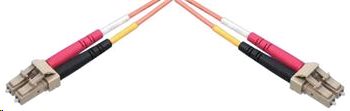 Optický patchcord, 50/125, LC/PC-LC/PC, MM, duplex, 1m