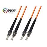 Optický patchcord 50/125, ST/PC-ST/PC , MM, duplex, 5m