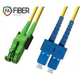 Optický patchcord, 9/125,E2000/APC-SC/PC, SM, duplex, 3m