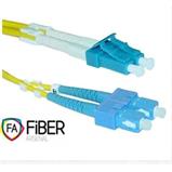 Optický patchcord, 9/125, LC/PC-SC/PC, SM, duplex, 5m