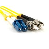 Optický patchcord, 9/125, LC/PC-ST/PC, SM, duplex, 10m