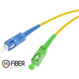 Optický patchcord, 9/125, SC/PC-SC/APC, SM, simplex, 2m