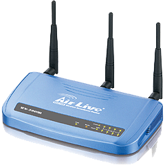 Ovislink WN-5000R PRE-N Router, 4xLAN, 1xWAN