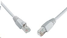 Patch cord SFTP CAT6 0,5m šedý