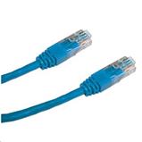 Patch cord UTP CAT5E 2m modrý