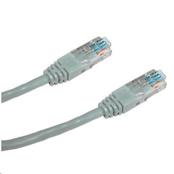 Patch cord UTP CAT5E 3m šedý