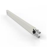 PATCHBOX.ONE Cat.6a STP, kazeta s kabelem 0.8m, šedá, 8RU