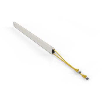 PATCHBOX.ONE Cat.6a STP, kazeta s kabelem 2.5m, žlutá, 46RU