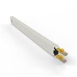 PATCHBOX.ONE Cat.6a UTP, kazeta s kabelem 0.8m, žlutá, 8RU